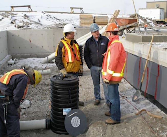 Lateral drains
