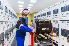 Thermal conditions of electrical equipment and temperature monitoring